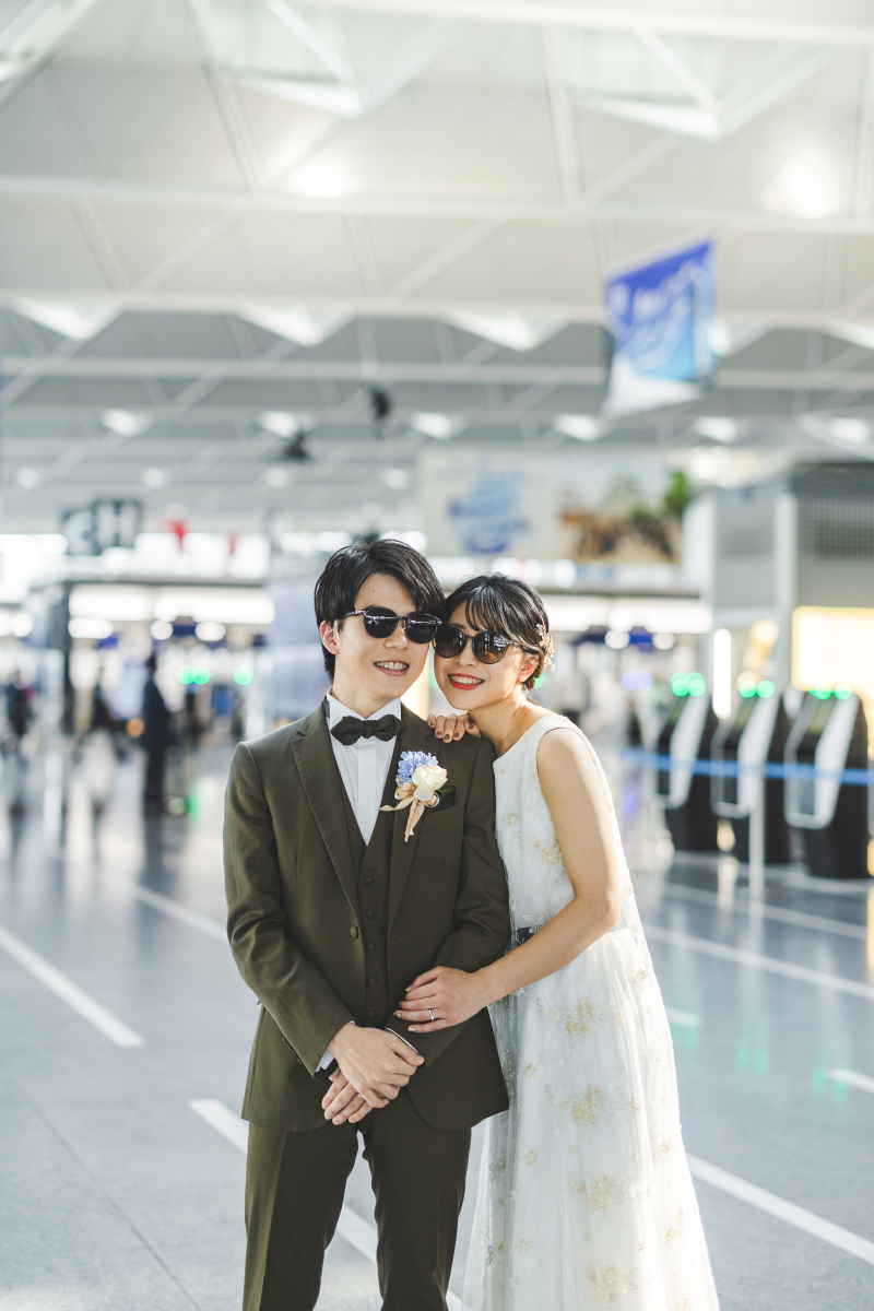 サングラスを使って