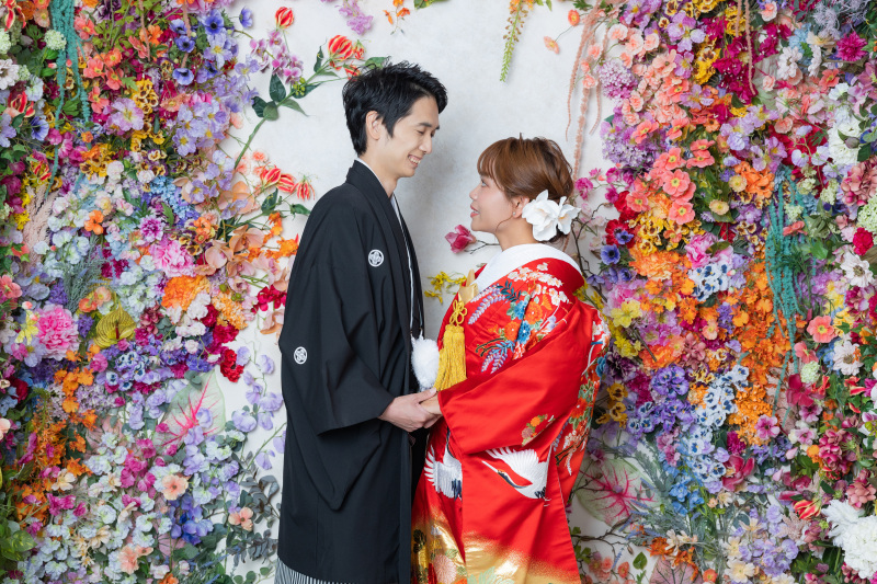 華やかなお花