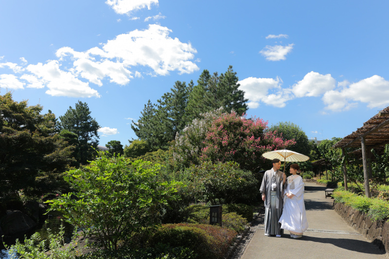 深緑！日本庭園ロケーション撮影！