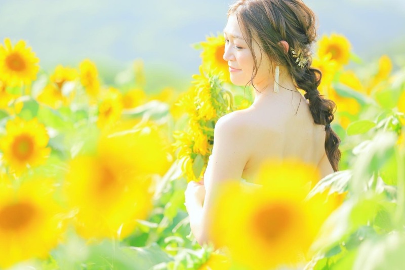 逆光で優雅に♬