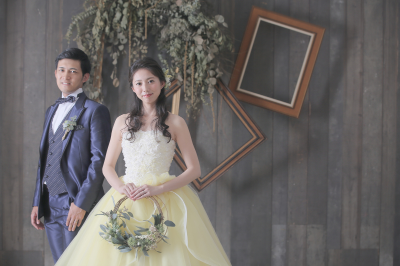 カラードレスでも素敵に撮れます!