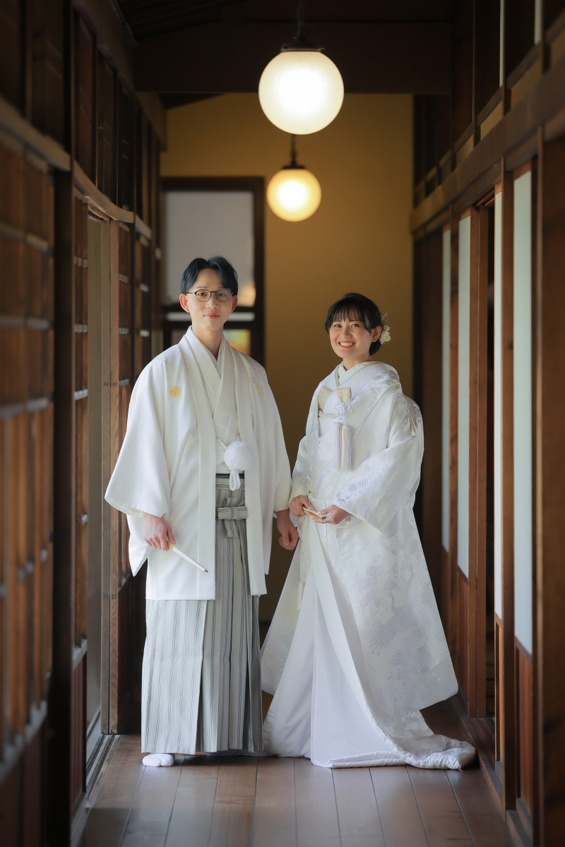 おふたりの立ち姿