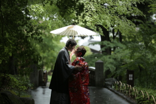 雨のロケーションもおすすめです♫