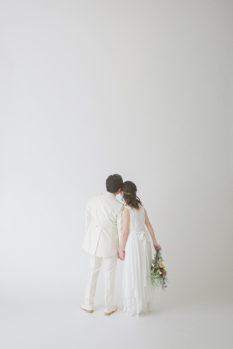 余白たっぷりと