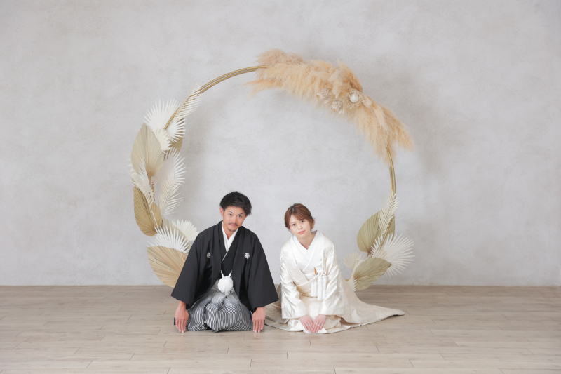 安定の正座ショット！