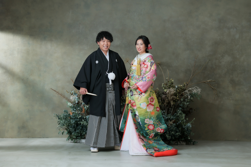 お二人の立ち姿