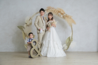 お子様と一緒の撮影♪