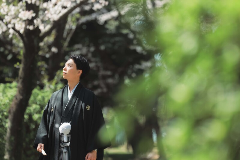 ご新郎様ソロショット