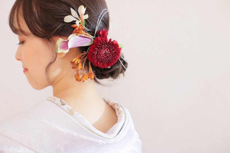 生花のお持ち込み