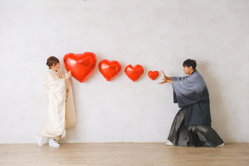 ハートのビーム♡