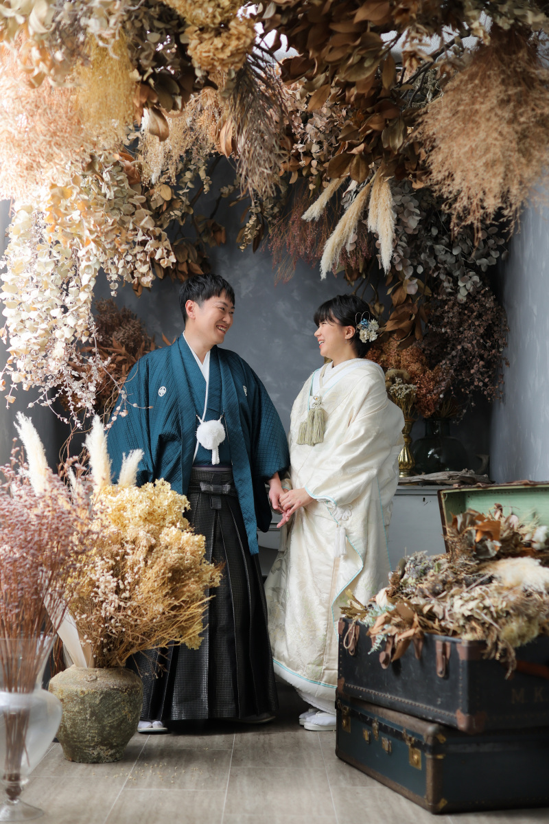 ドライフラワーのお部屋