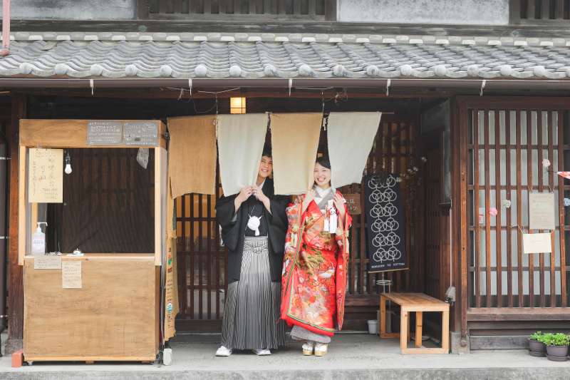 古い街並みお散歩フォト