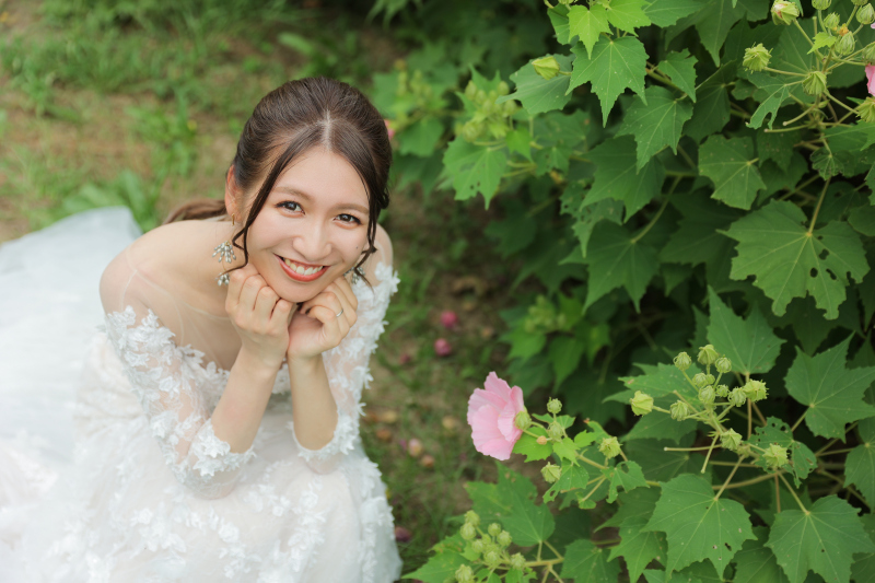 新婦様ソロショット