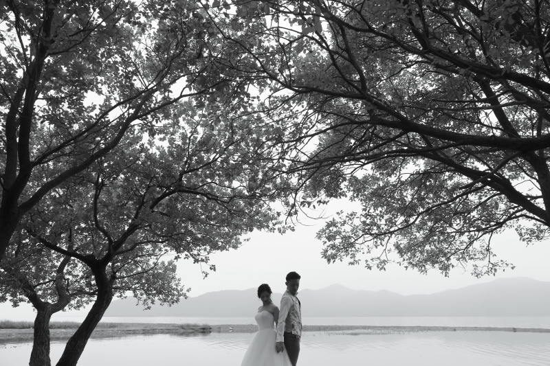 絶景を前にして