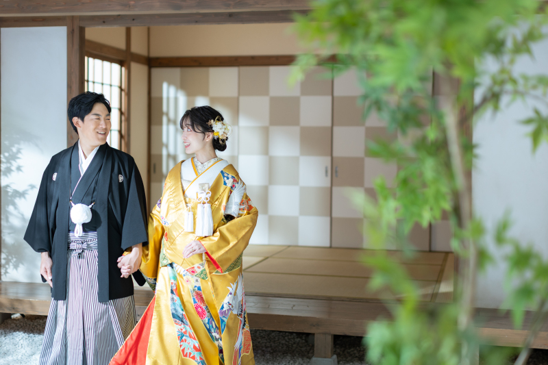 手繋ぎショット