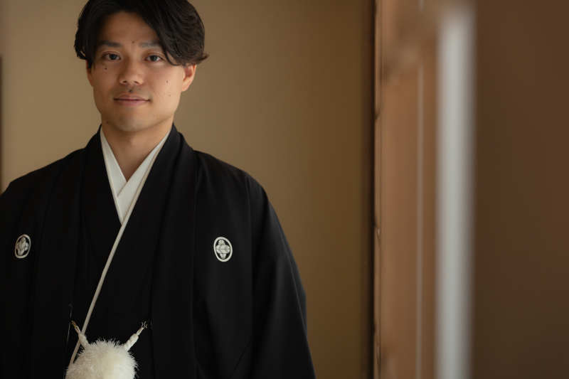 新郎様のソロショット
