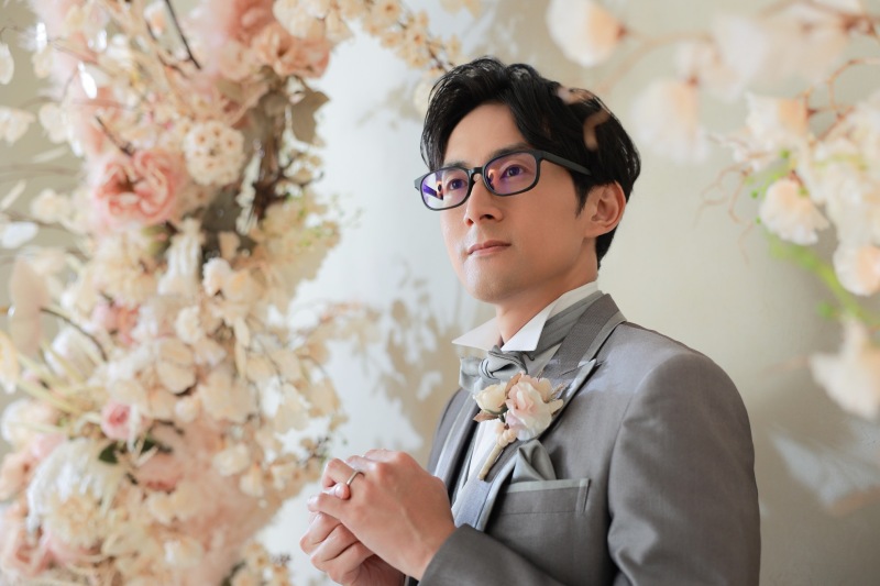 ご新郎様のソロショット