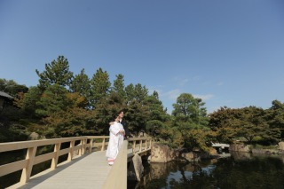 日本庭園ロケーション撮影！