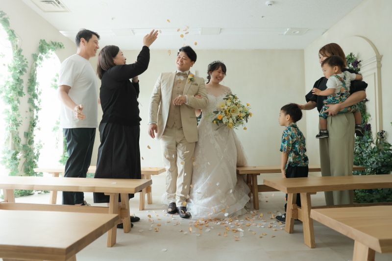 写真で挙げる結婚式