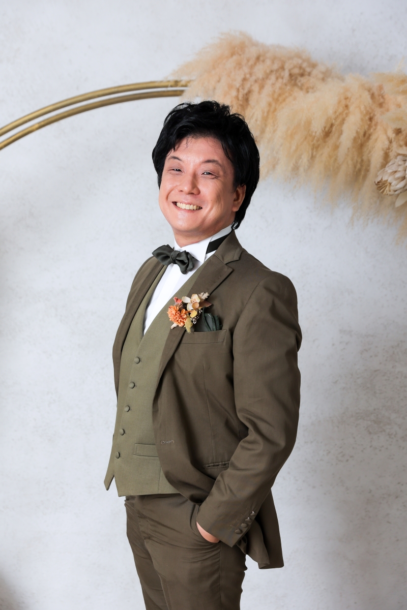 新郎様ソロショット