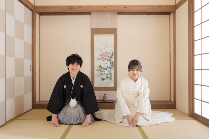 お辞儀ショット