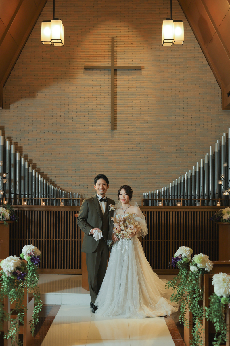 フォーマルな立ち姿