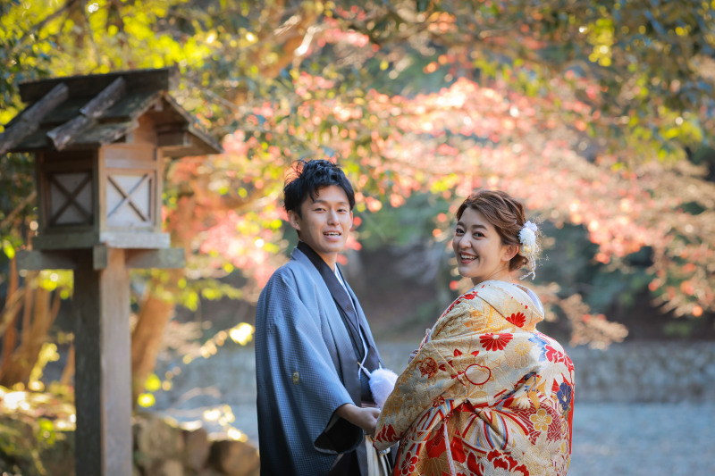 神宮内も紅葉まっさかり