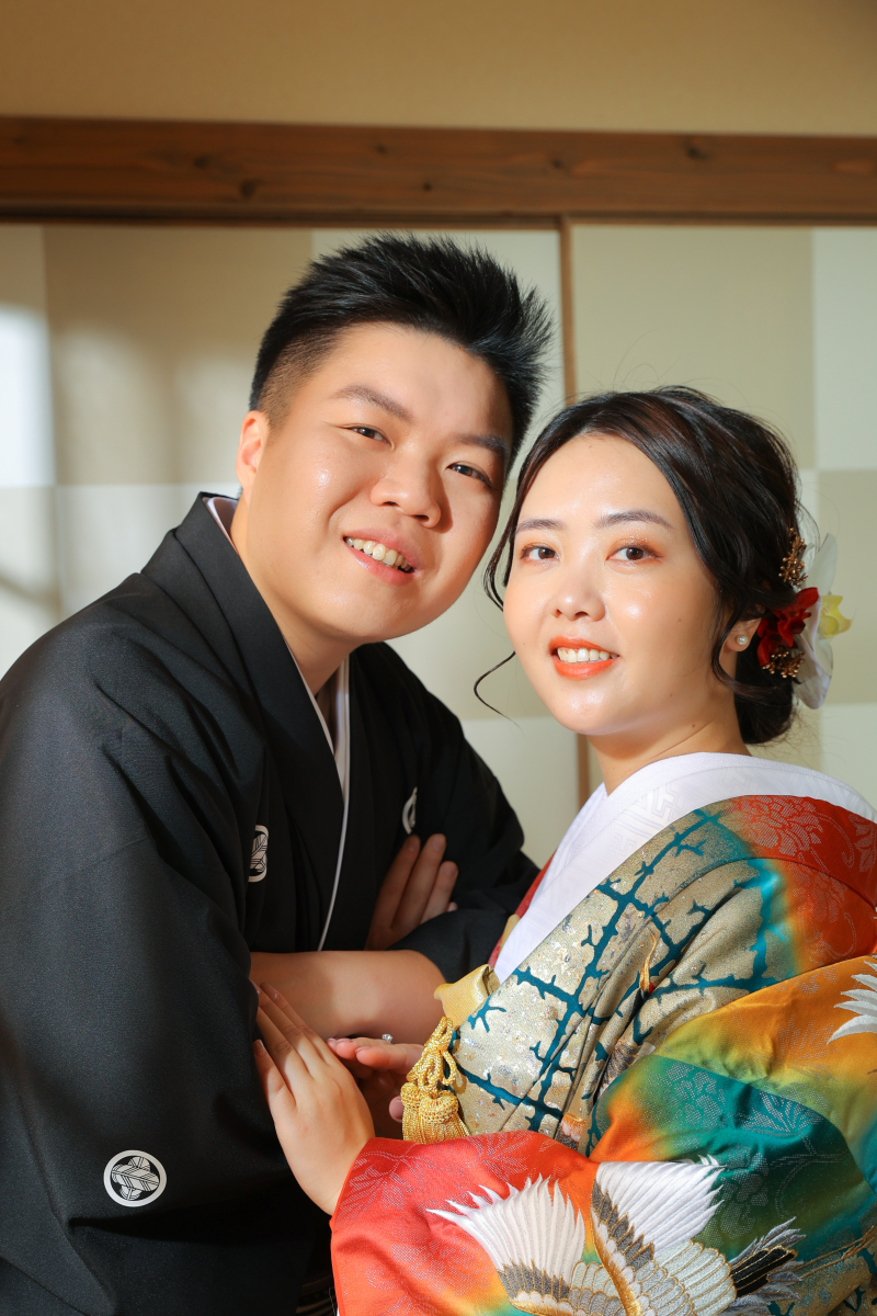 新郎様と新婦様