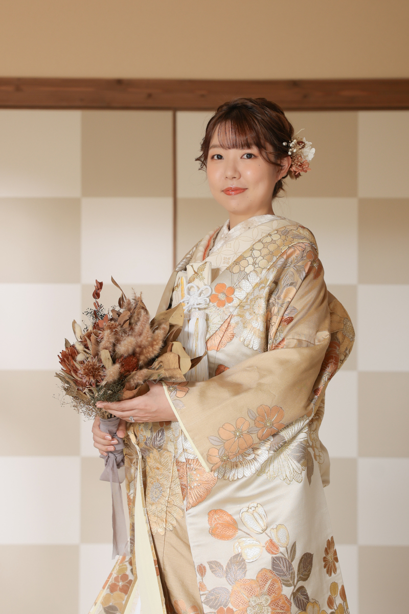 新婦様のソロショット