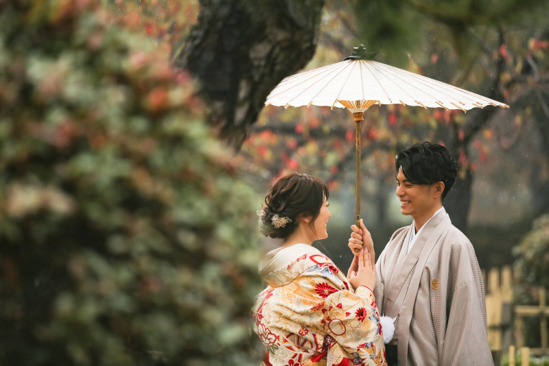 おふたりの距離感。