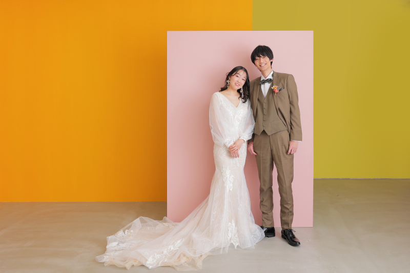 続いてカラフル壁