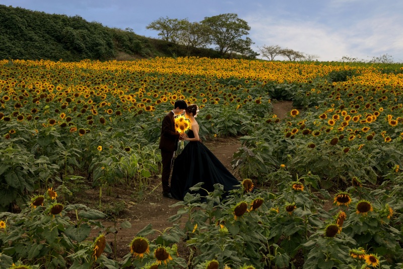 次は黒ドレスで