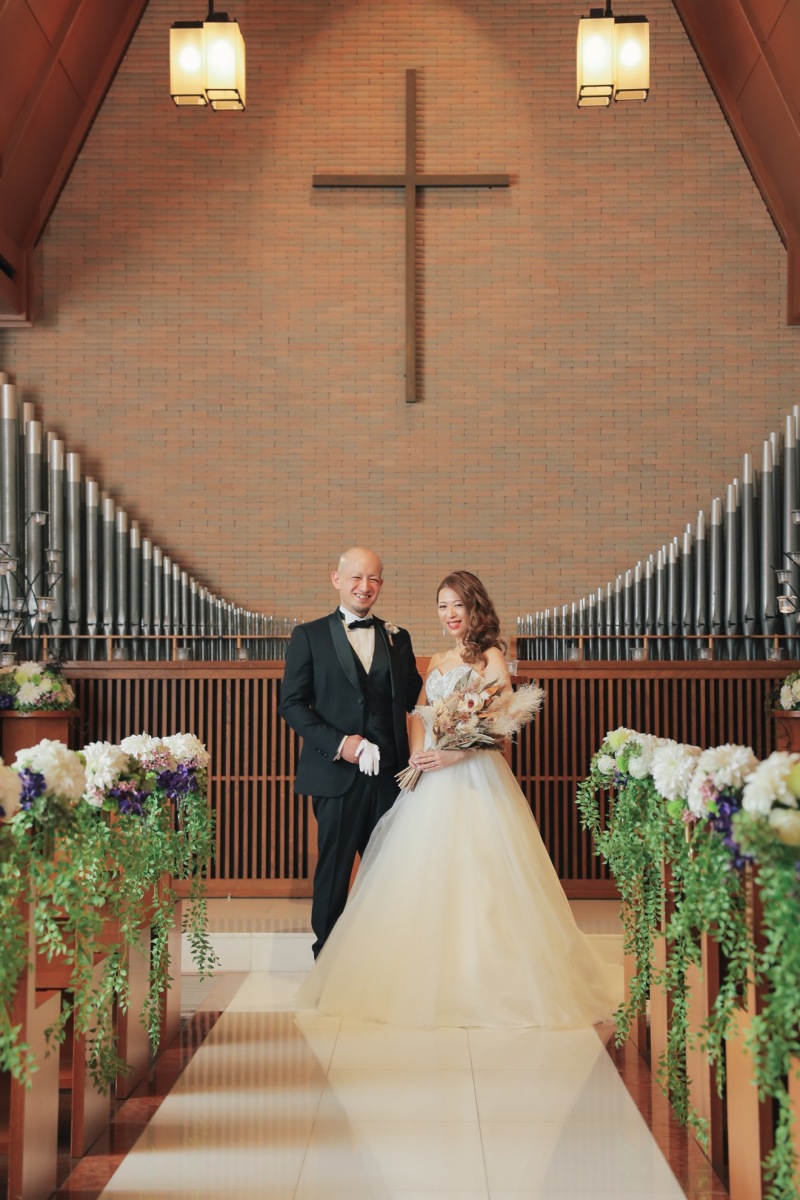 洋装はロケーション撮影