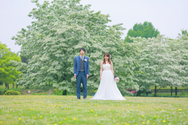 爽やかな初夏の洋装ロケーション