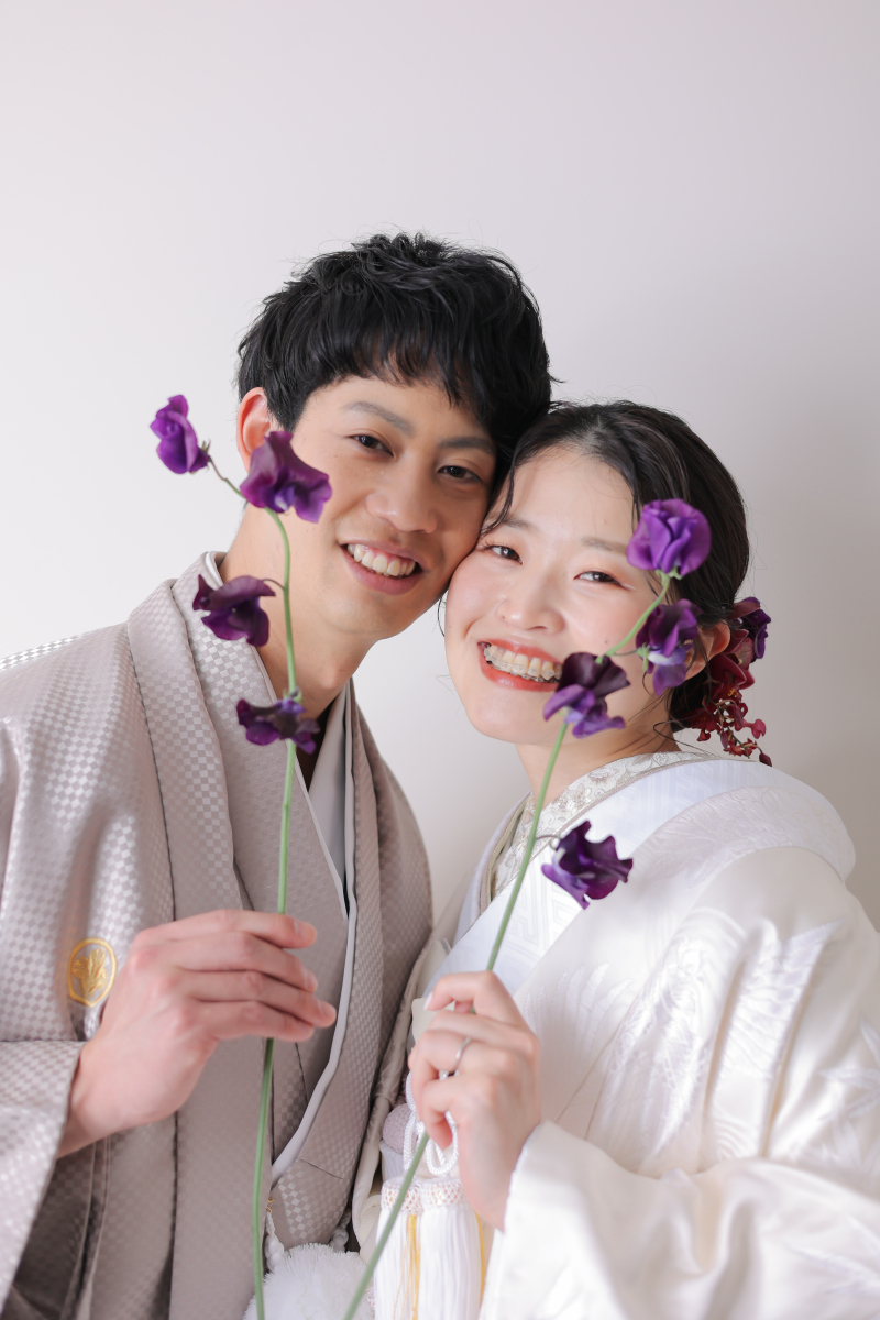 そして一輪のお花も