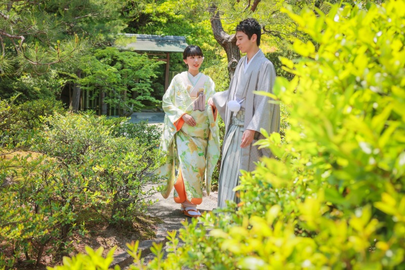 緑に囲まれて…