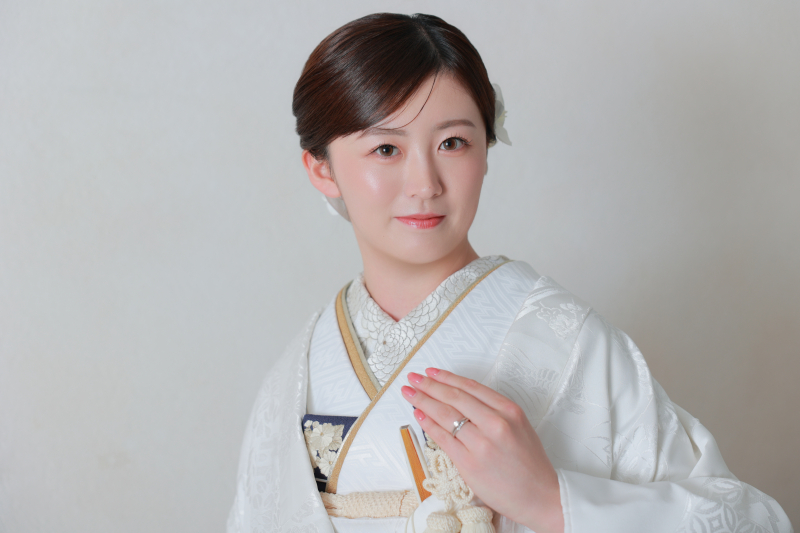 新婦様のソロショット