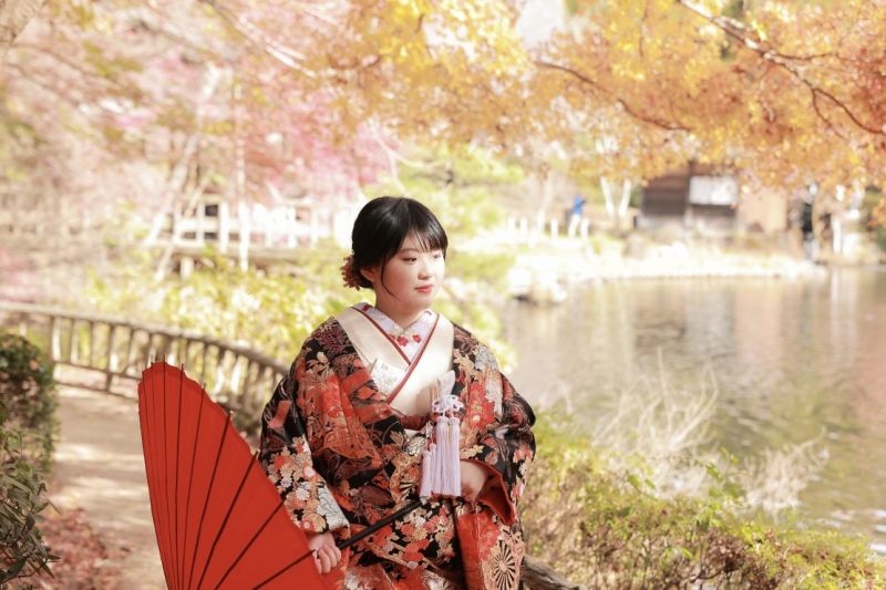 新婦様のソロショット