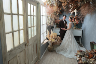 韓国スタジオ風撮影