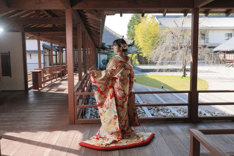 渡り廊下も