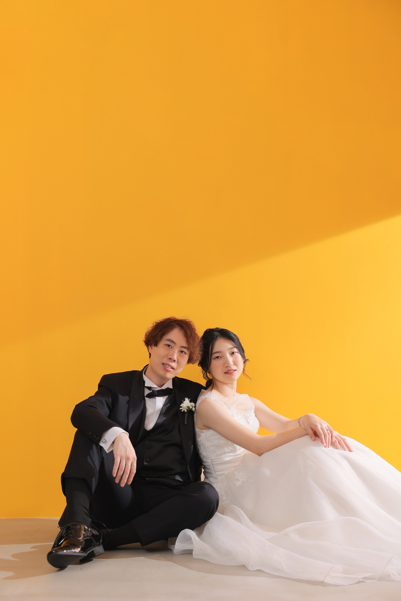 最後はインパクトのあるビタミンカラーで！