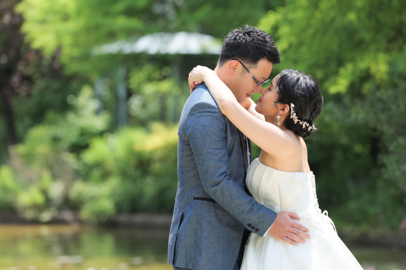 お鼻をくっつけて