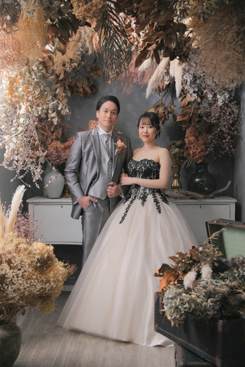 カラードレスにお着替え！