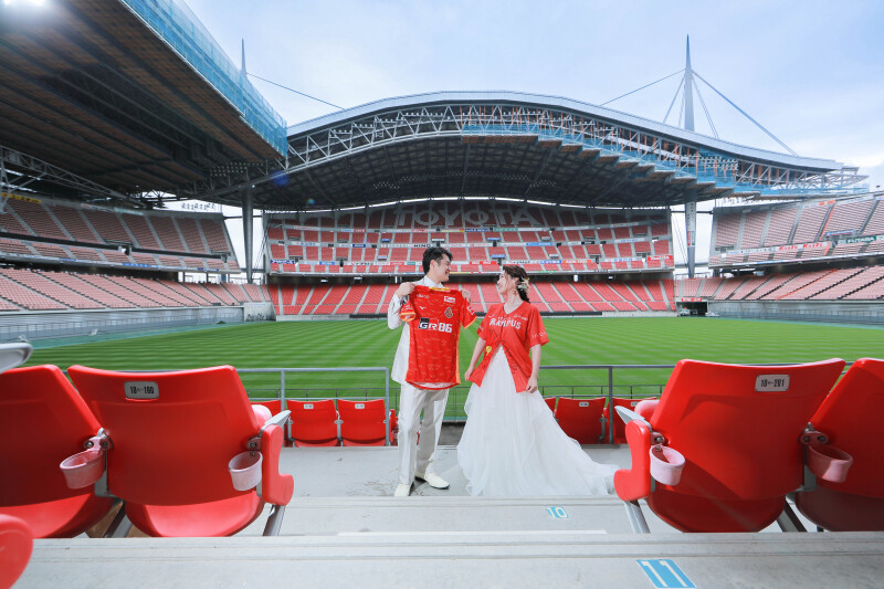 ユニフォームで