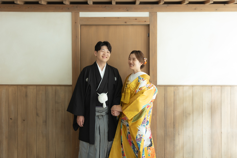 手繋ぎショット