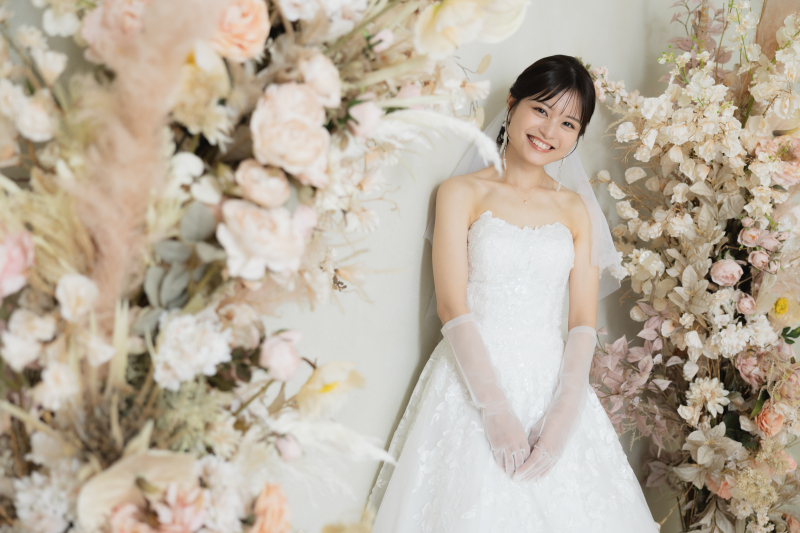 新婦様のソロショット