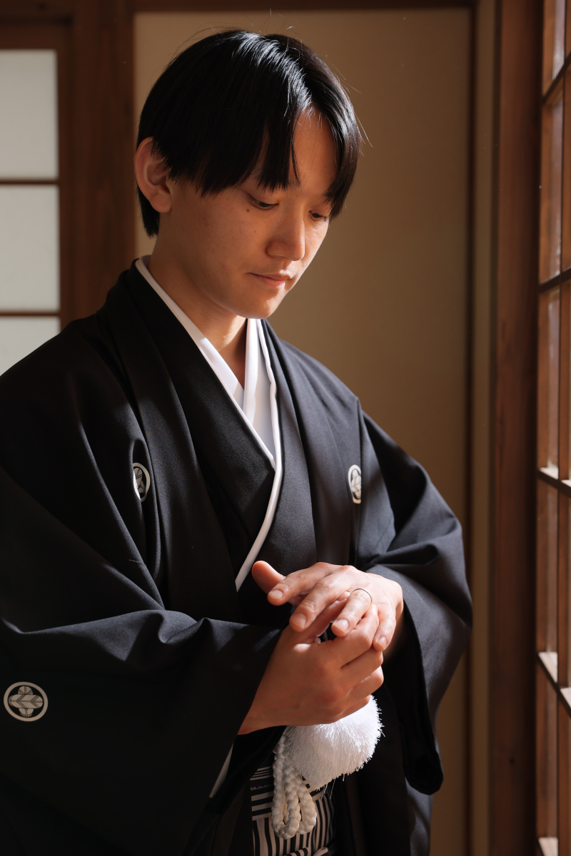 新郎様ソロショット