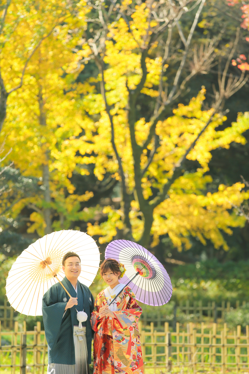 鶴舞公園紅葉ロケーション!