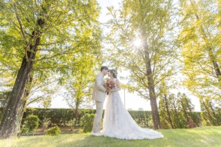 テーマパークでの撮影