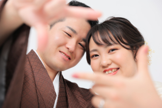 シンプルに残す和装の前撮り